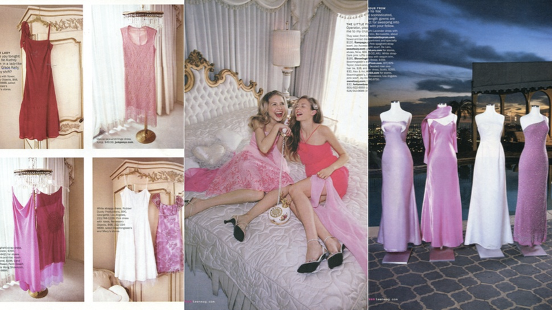 Illustration for article titled Prom in 2002: Frosted Eye Shadows and Spaghetti-Strap Slip Dresses